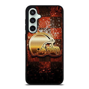CLEVELAND BROWNS HELMET Samsung Galaxy S23 FE Case CLEVELAND BROWNS HELMET Samsung Galaxy S23 FE Case