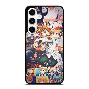 7 DEADLY SINS MELIODAS COLLAGE 2 Samsung Galaxy S24 Case