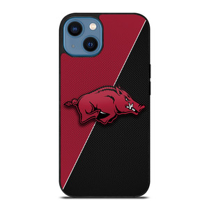 ARKANSAS RAZORBACKS LOGO 3 iPhone 14 Case