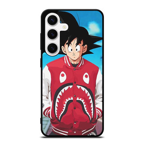 BAPE SHARK GOKU DRAGONBALL Samsung Galaxy S24 Case BAPE SHARK GOKU DRAGONBALL Samsung Galaxy S24 Case