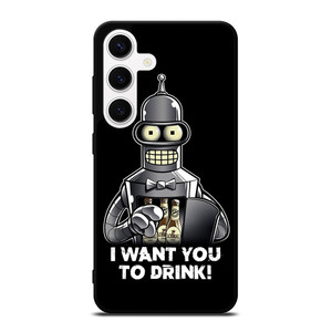 BENDER IN FUTURAMA Samsung Galaxy S24 Case