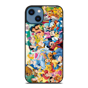 ALL DISNEY CHARACTERS 3 iPhone 14 Case