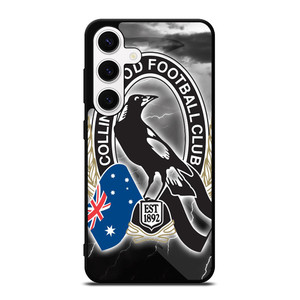 COLLINGWOOD MAGPIES AFL LOGO Samsung Galaxy S24 Case
