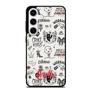 CRUELLA DISNEY PATTERN Samsung Galaxy S24 Case CRUELLA DISNEY PATTERN Samsung Galaxy S24 Case