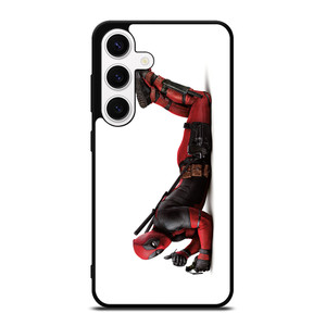 DEADPOOL SUPERHERO WITH A BOM Samsung Galaxy S24 Case DEADPOOL SUPERHERO WITH A BOM Samsung Galaxy S24 Case
