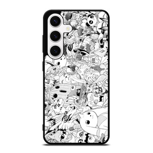 DIGIMON BLACK WHITE Samsung Galaxy S24 Case DIGIMON BLACK WHITE Samsung Galaxy S24 Case