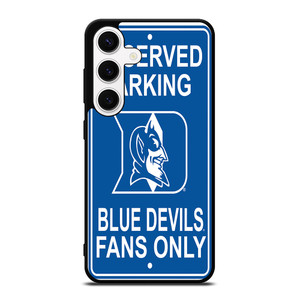 DUKE BLUE DEVILS PARKING SIGNS Samsung Galaxy S24 Case DUKE BLUE DEVILS PARKING SIGNS Samsung Galaxy S24 Case