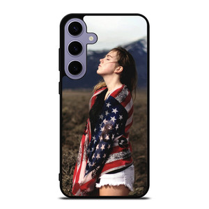 AMERICAN FLAG GIRL Samsung Galaxy S24 Plus Case AMERICAN FLAG GIRL Samsung Galaxy S24 Plus Case
