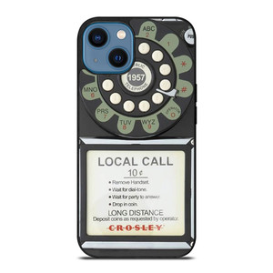 VINTAGE RETRO PAYPHONE 3 iPhone 14 Case