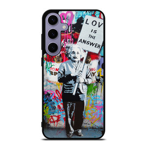 BANKSY EINSTEIN Samsung Galaxy S24 Plus Case BANKSY EINSTEIN Samsung Galaxy S24 Plus Case