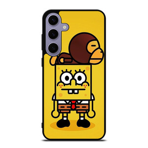 BAPE BABY MILO SPONGEBOB Samsung Galaxy S24 Plus Case BAPE BABY MILO SPONGEBOB Samsung Galaxy S24 Plus Case