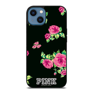 VICTORIA'S SECRET FLORAL PINK iPhone 14 Case VICTORIA'S SECRET FLORAL PINK iPhone 14 Case