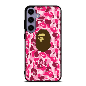 CAMO BAPE LOGO 2 Samsung Galaxy S24 Plus Case