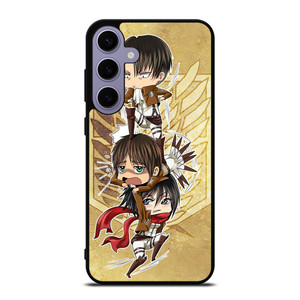 CHIBI ATTACK ON TITAN Samsung Galaxy S24 Plus Case