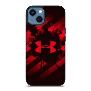 UNDER ARMOUR LOGO RED iPhone 14 Case UNDER ARMOUR LOGO RED iPhone 14 Case