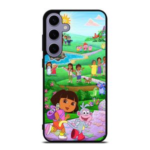 DORA THE EXPLORER CHARACTERS Samsung Galaxy S24 Plus Case DORA THE EXPLORER CHARACTERS Samsung Galaxy S24 Plus Case