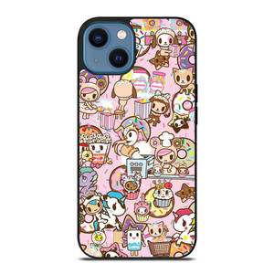 TOKIDOKI UNICORN DONUTELLA COLLAGE iPhone 14 Case