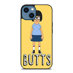 TINA BOBS BURGERS BUTTS iPhone 14 Case