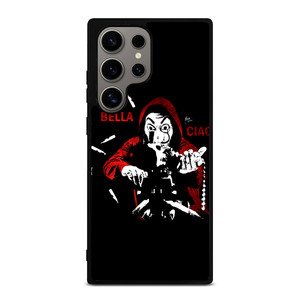 BELLA CIAO MONEY HEIST Samsung Galaxy S24 Ultra Case BELLA CIAO MONEY HEIST Samsung Galaxy S24 Ultra Case