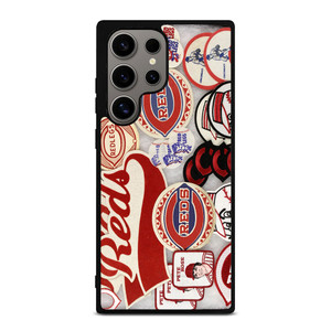 CINCINNATI REDS MLB LOGO 3 Samsung Galaxy S24 Ultra Case CINCINNATI REDS MLB LOGO 3 Samsung Galaxy S24 Ultra Case