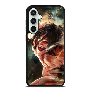 EREN ATTACK ON TITAN Samsung Galaxy S23 FE Case EREN ATTACK ON TITAN Samsung Galaxy S23 FE Case