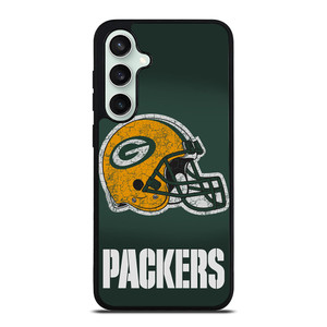 GREEN BAY PACKERS HELMET Samsung Galaxy S23 FE Case GREEN BAY PACKERS HELMET Samsung Galaxy S23 FE Case