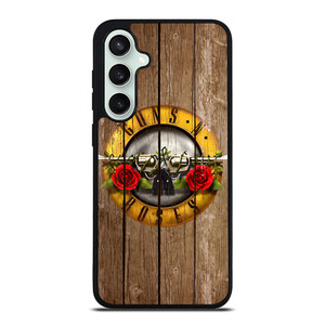 GUN AND ROSES LOGO WOODEN Samsung Galaxy S23 FE Case GUN AND ROSES LOGO WOODEN Samsung Galaxy S23 FE Case