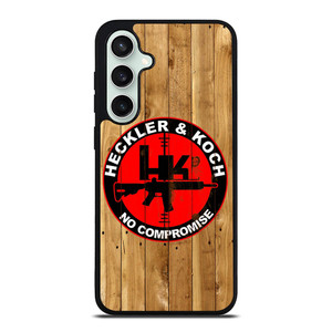 HECKLER AND KOCH LOGO WOODEN Samsung Galaxy S23 FE Case HECKLER AND KOCH LOGO WOODEN Samsung Galaxy S23 FE Case