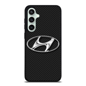 HYUNDAI LOGO CARBON Samsung Galaxy S23 FE Case HYUNDAI LOGO CARBON Samsung Galaxy S23 FE Case