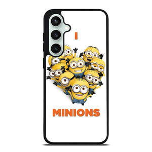 I LOVE MINIONS Samsung Galaxy S23 FE Case I LOVE MINIONS Samsung Galaxy S23 FE Case