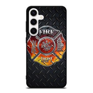 FIREFIGHTER FIRE DEPT Samsung Galaxy S24 Case FIREFIGHTER FIRE DEPT Samsung Galaxy S24 Case