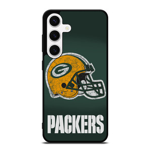 GREEN BAY PACKERS HELMET Samsung Galaxy S24 Case GREEN BAY PACKERS HELMET Samsung Galaxy S24 Case