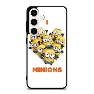 I LOVE MINIONS Samsung Galaxy S24 Case I LOVE MINIONS Samsung Galaxy S24 Case