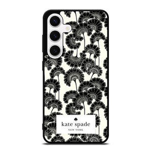 JAPANESE BLACK FLORAL KADE SPADE Samsung Galaxy S24 Case JAPANESE BLACK FLORAL KADE SPADE Samsung Galaxy S24 Case