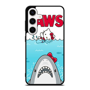 JAWS VS HELLO KITTY Samsung Galaxy S24 Case