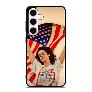 LANA DEL REY AMERICAN FLAG Samsung Galaxy S24 Case LANA DEL REY AMERICAN FLAG Samsung Galaxy S24 Case