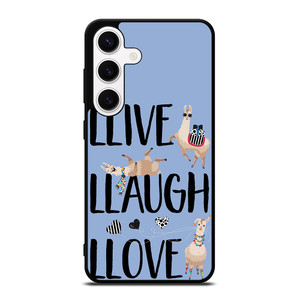 LLAMA LLIVE LLAUGH LLOVE Samsung Galaxy S24 Case
