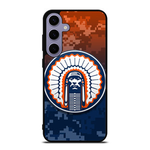 ILLINOIS FIGHTING LOGO Samsung Galaxy S24 Plus Case ILLINOIS FIGHTING LOGO Samsung Galaxy S24 Plus Case