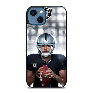 OAKLAND RAIDERS DEREK CARR iPhone 14 Case OAKLAND RAIDERS DEREK CARR iPhone 14 Case