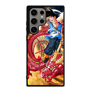 GOKU AND SHENRON DRAGON Samsung Galaxy S24 Ultra Case