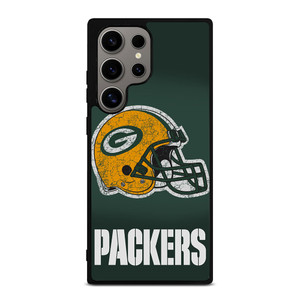 GREEN BAY PACKERS HELMET Samsung Galaxy S24 Ultra Case GREEN BAY PACKERS HELMET Samsung Galaxy S24 Ultra Case