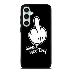 MICKEY MOUSE MIDDLE FINGER Samsung Galaxy S23 FE Case MICKEY MOUSE MIDDLE FINGER Samsung Galaxy S23 FE Case