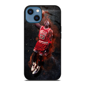 MICHAEL JORDAN CHICAGO BULLS 2 iPhone 14 Case MICHAEL JORDAN CHICAGO BULLS 2 iPhone 14 Case