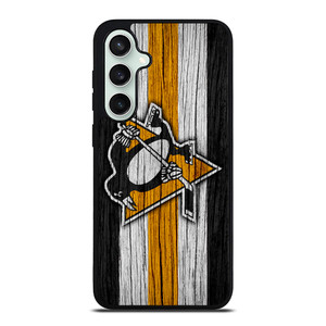 PITTSBURGH PENGUINS LOGO WOODEN Samsung Galaxy S23 FE Case PITTSBURGH PENGUINS LOGO WOODEN Samsung Galaxy S23 FE Case