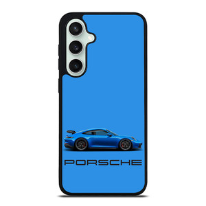 PORSCHE CAR BLUE Samsung Galaxy S23 FE Case
