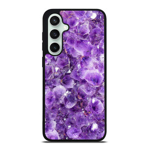 PURPLE CRYSTAL MARBLE PATTERN Samsung Galaxy S23 FE Case PURPLE CRYSTAL MARBLE PATTERN Samsung Galaxy S23 FE Case