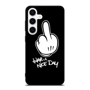 MICKEY MOUSE MIDDLE FINGER Samsung Galaxy S24 Case MICKEY MOUSE MIDDLE FINGER Samsung Galaxy S24 Case