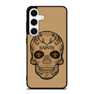 NEW ORLEANS SAINTS SKULL Samsung Galaxy S24 Case