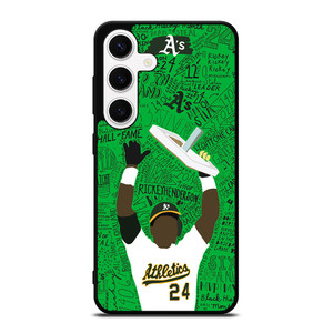 OAKLAND ATHLETICS RICKEY HENDERSON Samsung Galaxy S24 Case OAKLAND ATHLETICS RICKEY HENDERSON Samsung Galaxy S24 Case