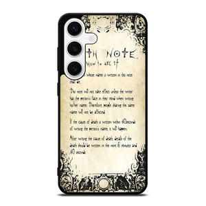 RULES OF THE DEATH NOTE 2 Samsung Galaxy S24 Case RULES OF THE DEATH NOTE 2 Samsung Galaxy S24 Case